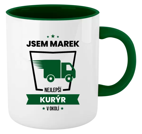 Hrnek Nejlepší v okolí - kurýr