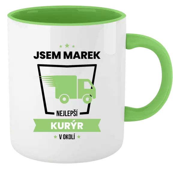 Hrnek Nejlepší v okolí - kurýr