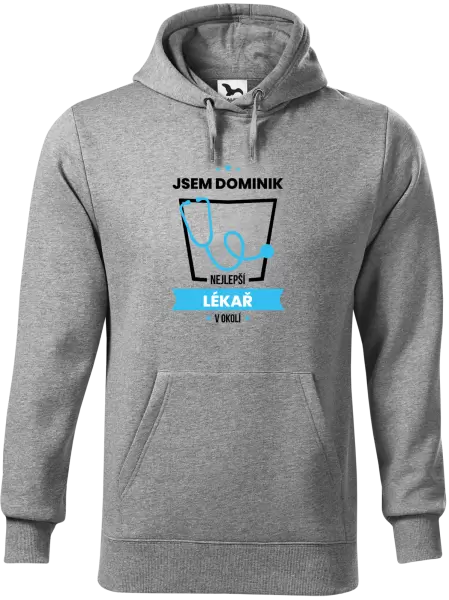 Pánská mikina Nejlepší v okolí - lékař