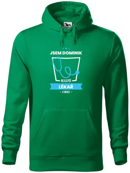 Pánská mikina Nejlepší v okolí - lékař