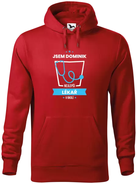 Pánská mikina Nejlepší v okolí - lékař