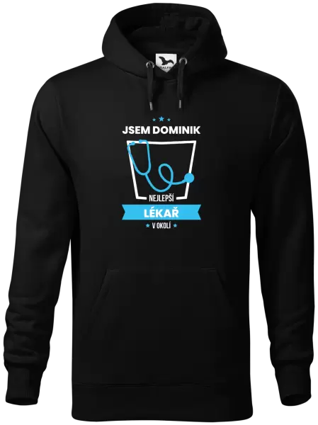 Pánská mikina Nejlepší v okolí - lékař