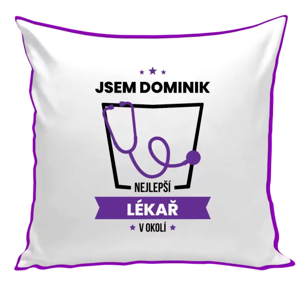 Polštář Nejlepší v okolí - lékař
