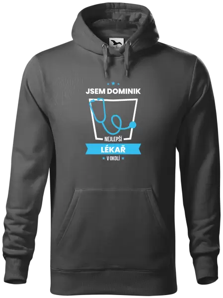 Pánská mikina Nejlepší v okolí - lékař