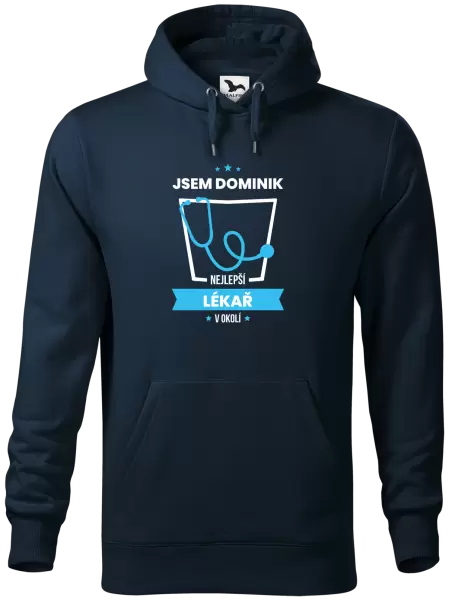 Pánská mikina Nejlepší v okolí - lékař
