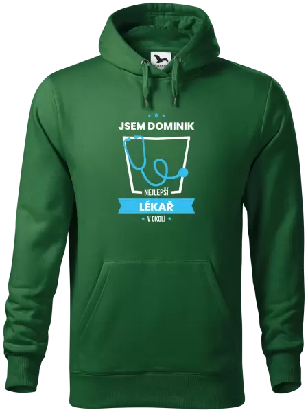 Pánská mikina Nejlepší v okolí - lékař
