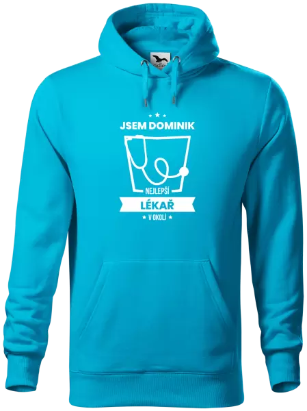 Pánská mikina Nejlepší v okolí - lékař