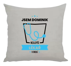 Polštář Nejlepší v okolí - lékař