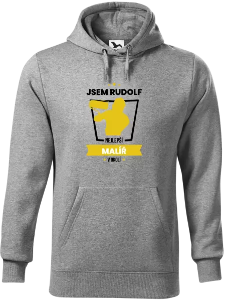 Pánská mikina Nejlepší v okolí - malíř
