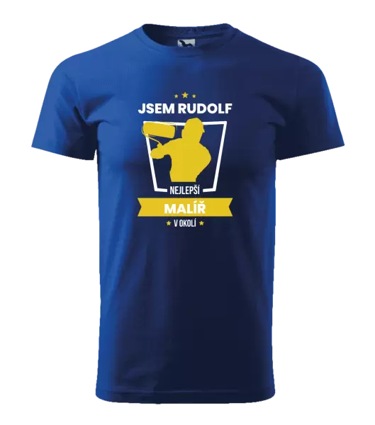 Pánské tričko Nejlepší v okolí - malíř