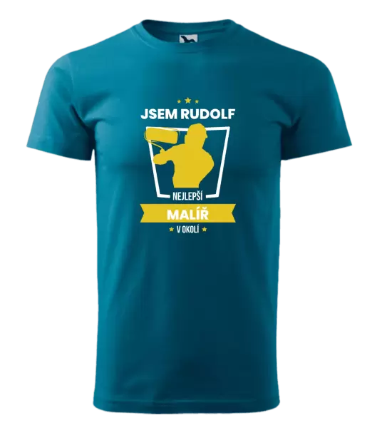 Pánské tričko Nejlepší v okolí - malíř