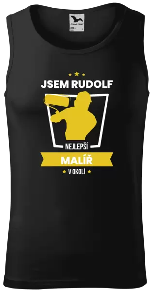 Pánské tílko Nejlepší v okolí - malíř