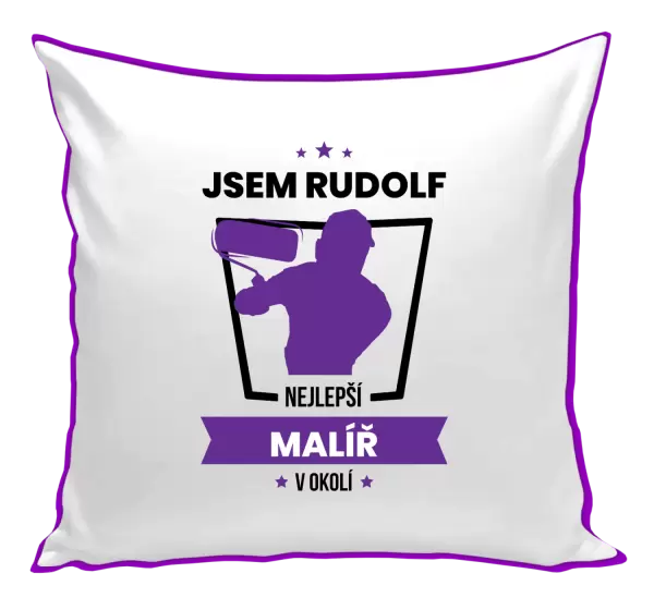 Polštář Nejlepší v okolí - malíř