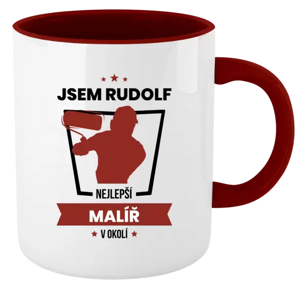 Hrnek Nejlepší v okolí - malíř