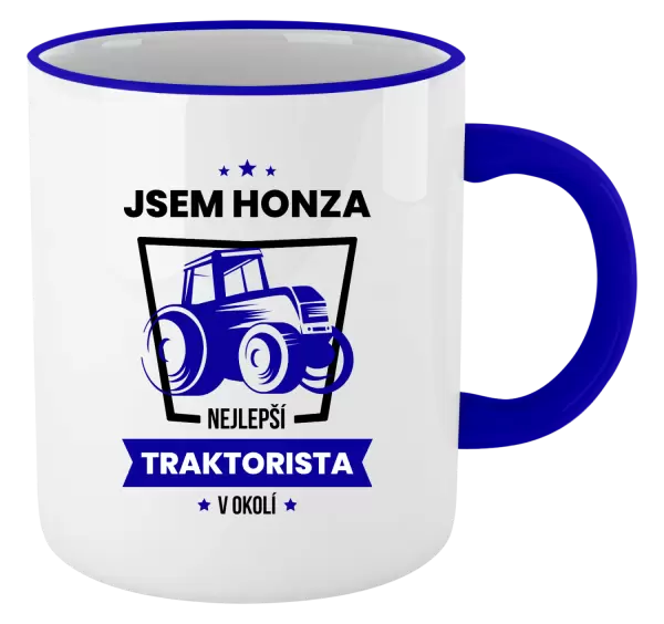 Hrnek Nejlepší v okolí - traktorista