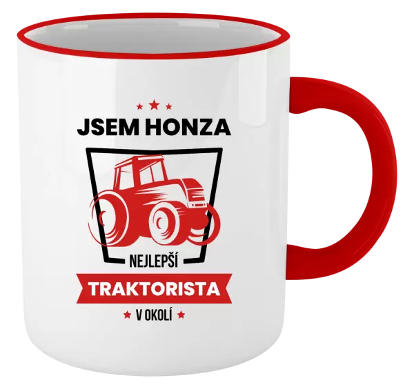 Hrnek Nejlepší v okolí - traktorista