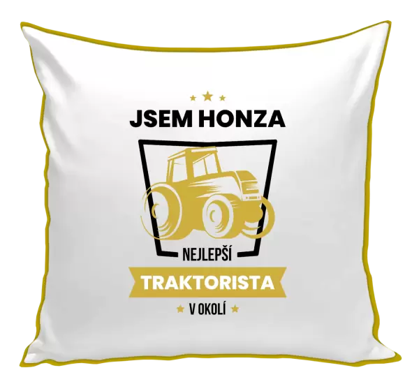 Polštář Nejlepší v okolí - traktorista