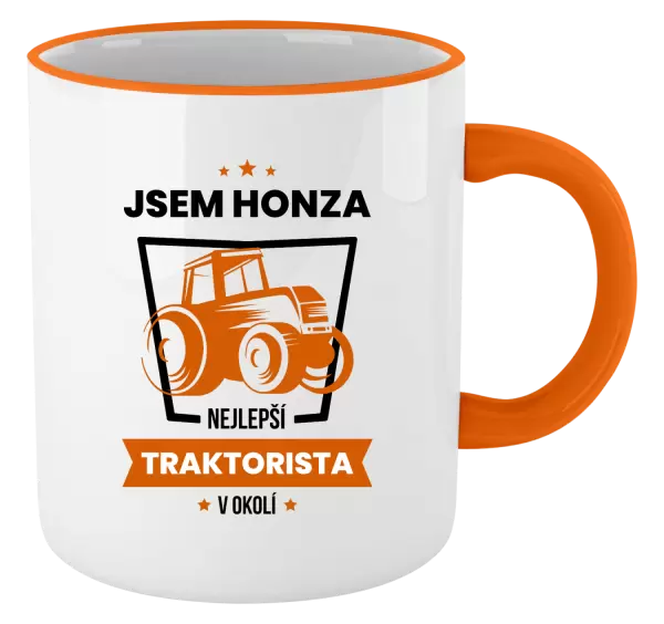 Hrnek Nejlepší v okolí - traktorista