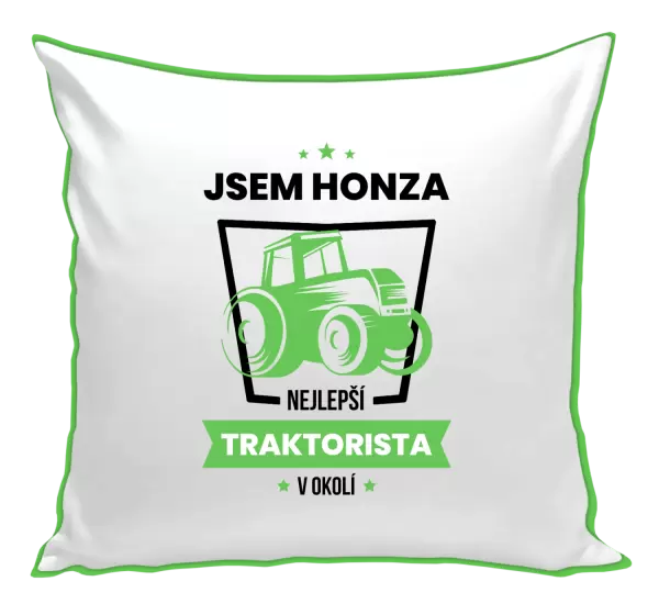 Polštář Nejlepší v okolí - traktorista