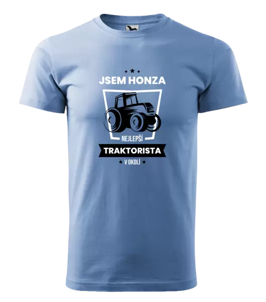 Pánské tričko Nejlepší v okolí - traktorista