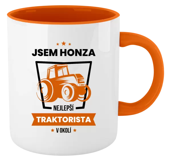 Hrnek Nejlepší v okolí - traktorista