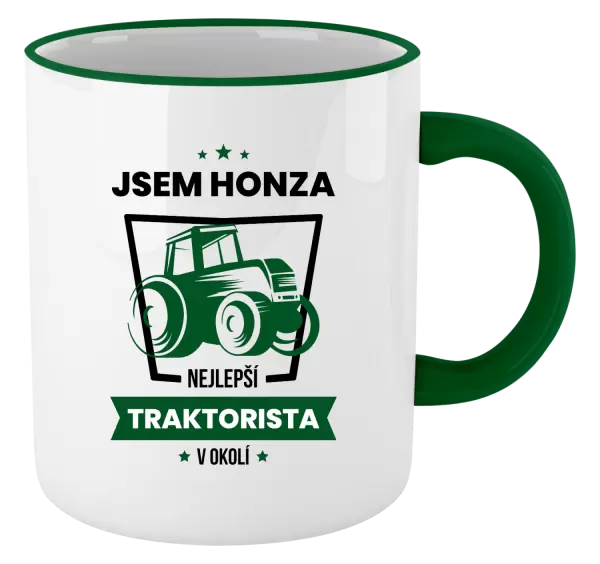 Hrnek Nejlepší v okolí - traktorista