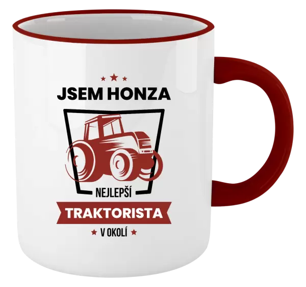 Hrnek Nejlepší v okolí - traktorista