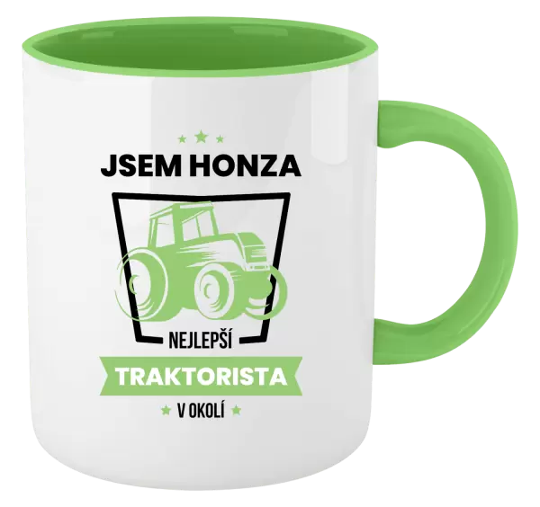 Hrnek Nejlepší v okolí - traktorista