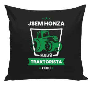Polštář Nejlepší v okolí - traktorista