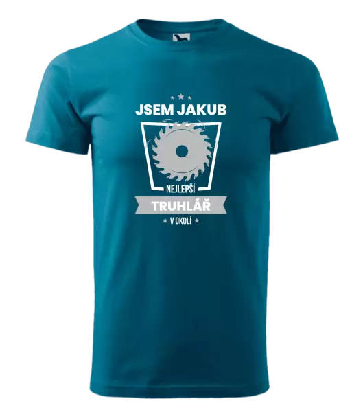Pánské tričko Nejlepší v okolí - truhlář