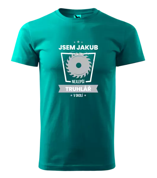Pánské tričko Nejlepší v okolí - truhlář