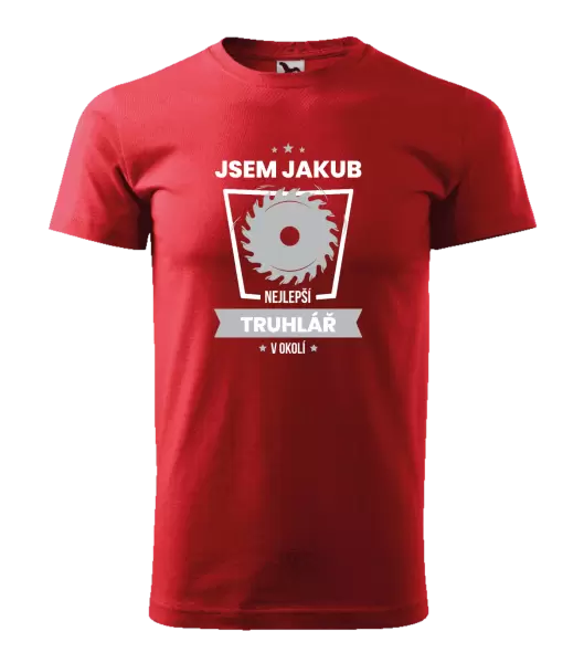 Pánské tričko Nejlepší v okolí - truhlář