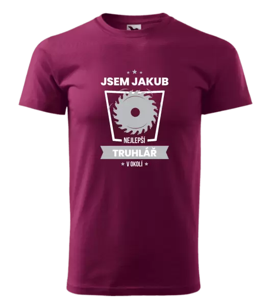 Pánské tričko Nejlepší v okolí - truhlář