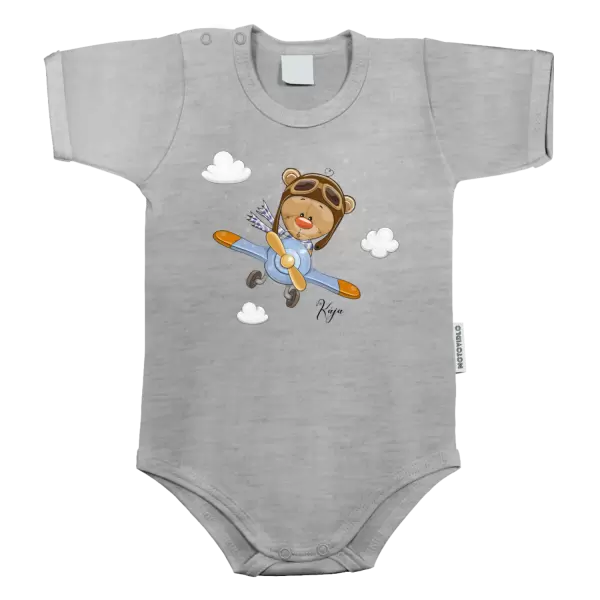 Detské body Medvedík v lietadle