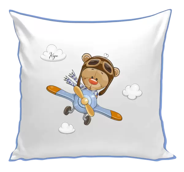 Polštář Medvídek v letadle
