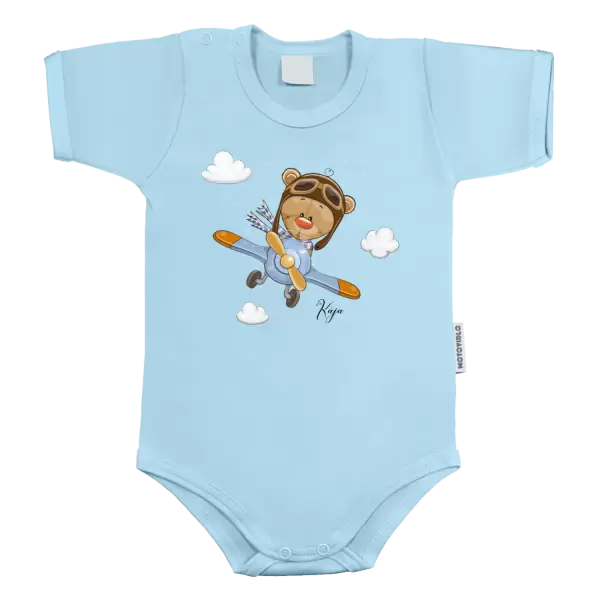 Detské body Medvedík v lietadle