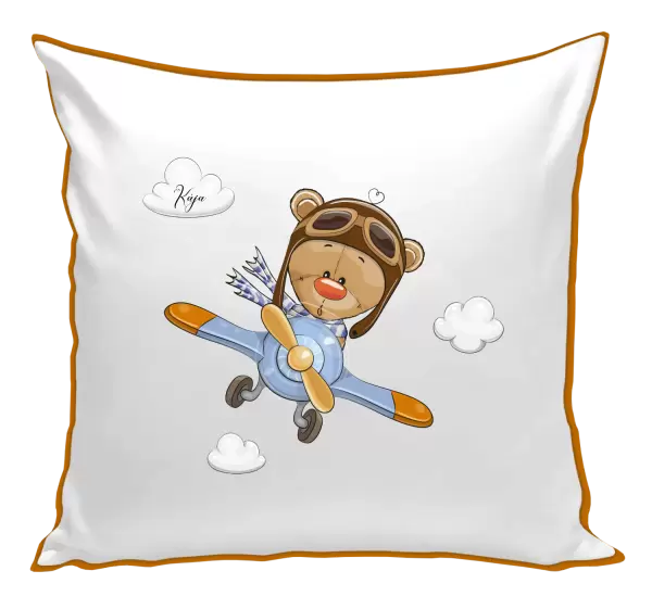 Vankúš Medvedík v lietadle