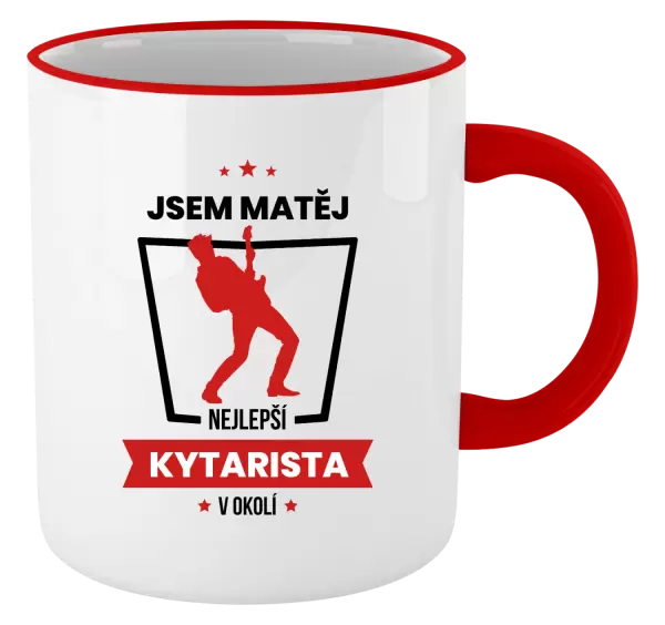 Hrnek Nejlepší v okolí - kytarista