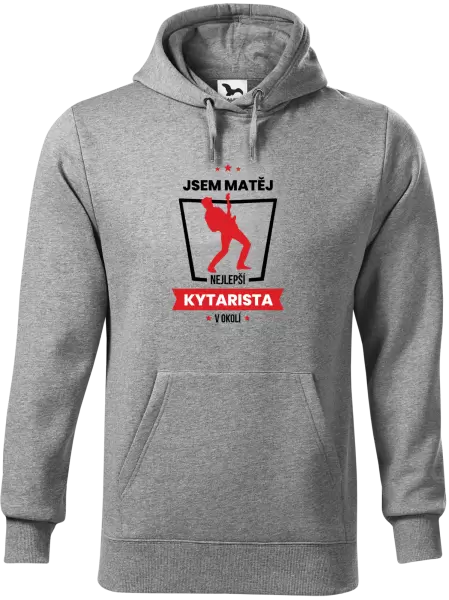 Pánská mikina Nejlepší v okolí - kytarista