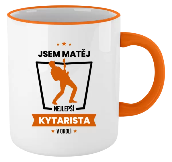 Hrnek Nejlepší v okolí - kytarista