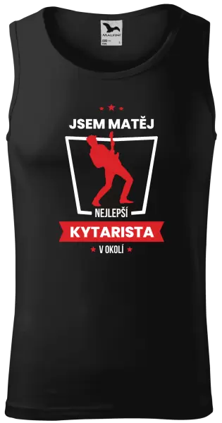 Pánské tílko Nejlepší v okolí - kytarista