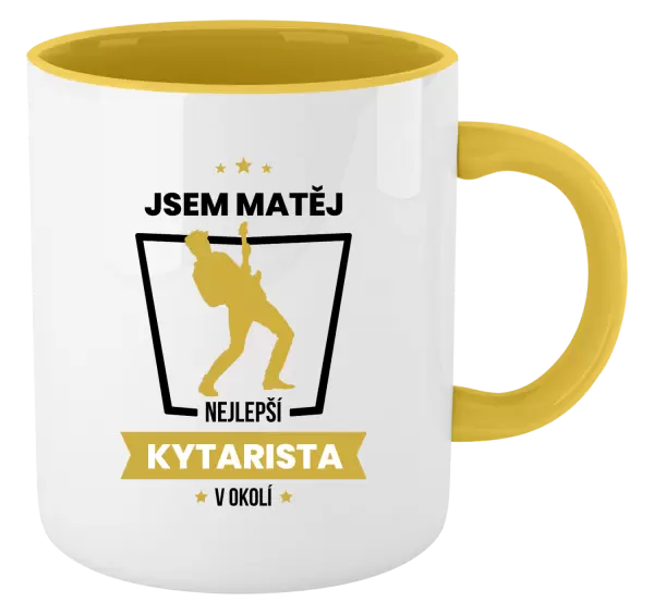 Hrnek Nejlepší v okolí - kytarista