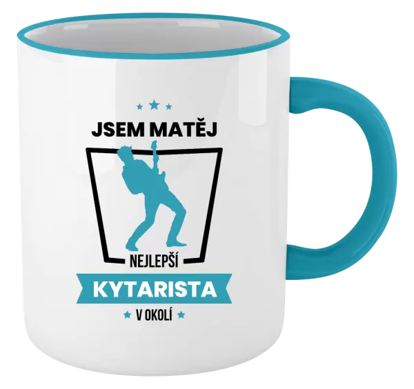 Hrnek Nejlepší v okolí - kytarista