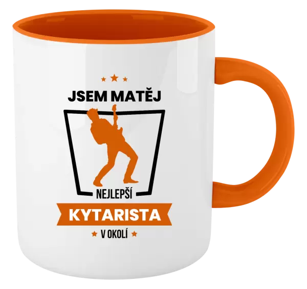 Hrnek Nejlepší v okolí - kytarista