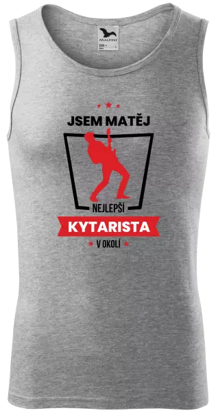 Pánské tílko Nejlepší v okolí - kytarista