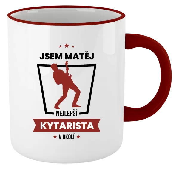 Hrnek Nejlepší v okolí - kytarista