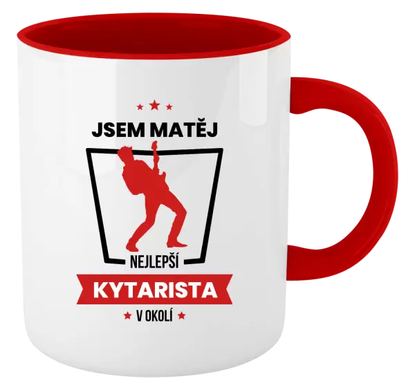 Hrnek Nejlepší v okolí - kytarista
