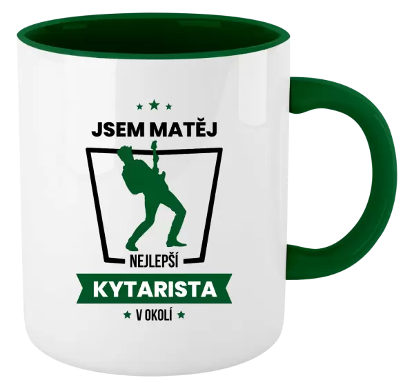 Hrnek Nejlepší v okolí - kytarista