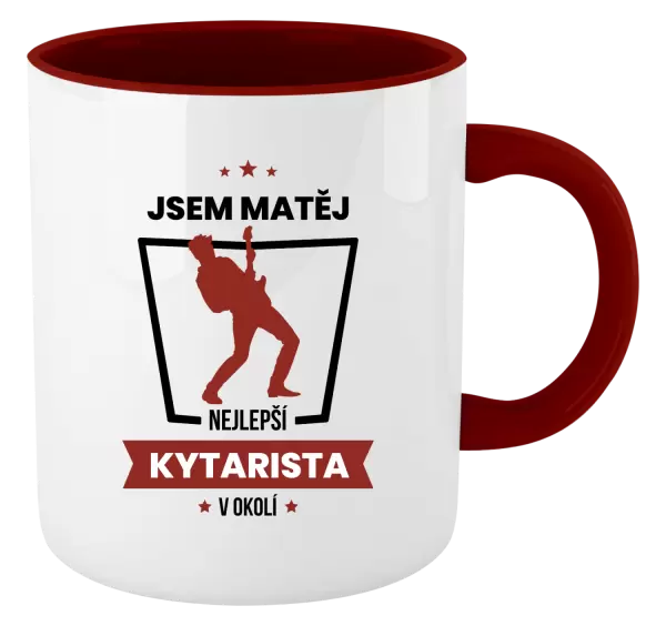 Hrnek Nejlepší v okolí - kytarista