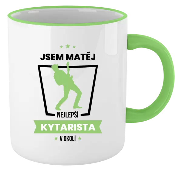Hrnek Nejlepší v okolí - kytarista